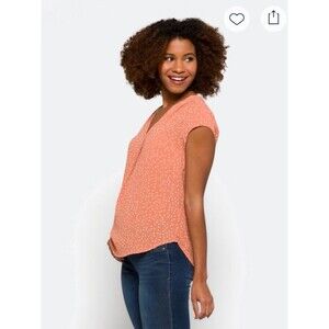 Breezy V-Neck Summer Top bright fun going out top office wear